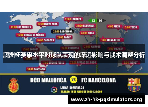 澳洲杯赛事水平对球队表现的深远影响与战术调整分析